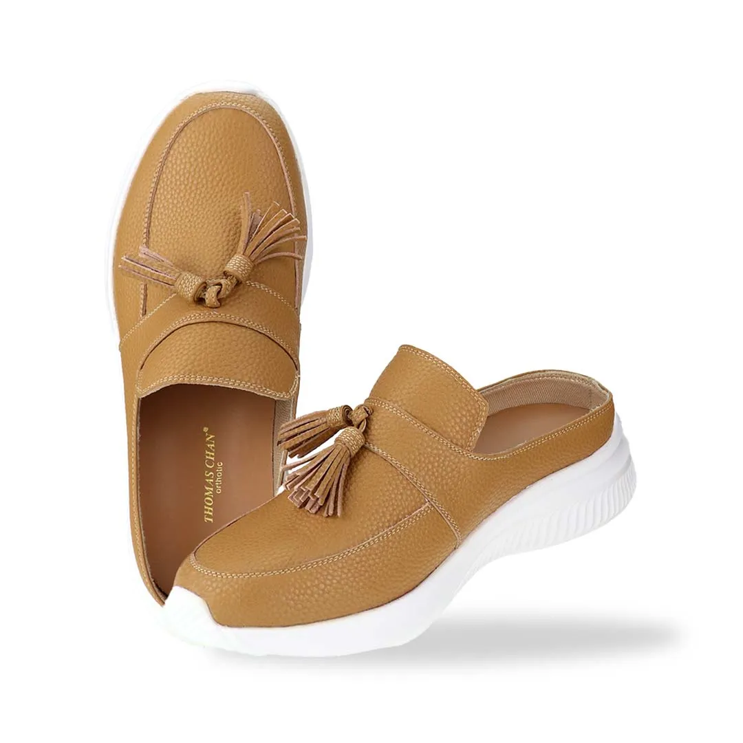 [20% off at cart] Feather-Light Tassel Slide-On Loafers [Smaller Fit]