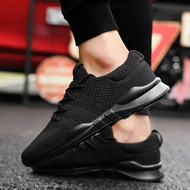 2019 Hot Sale Sport Trainers Men Casual Shoes Fashion Men Air Mesh Breathable Men Trainers Male Sneakers Shoes Big Size 39-47