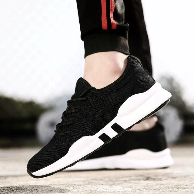 2019 Hot Sale Sport Trainers Men Casual Shoes Fashion Men Air Mesh Breathable Men Trainers Male Sneakers Shoes Big Size 39-47