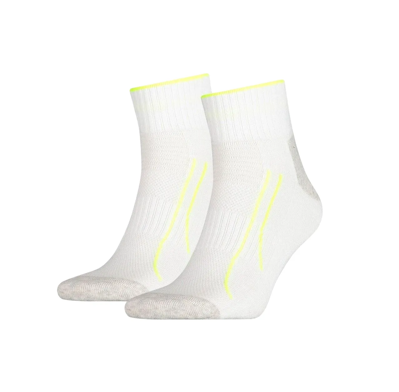 8 x Unisex Puma Performance Training Quarter Crew Black & White Socks