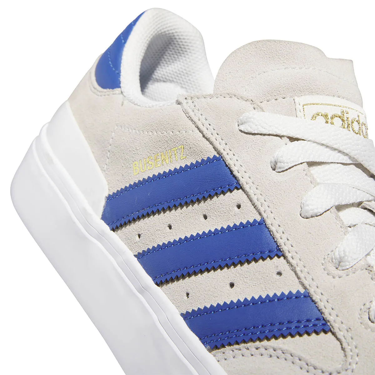 Adidas - Busenitz Vulc II Shoes White/Blue/Gold