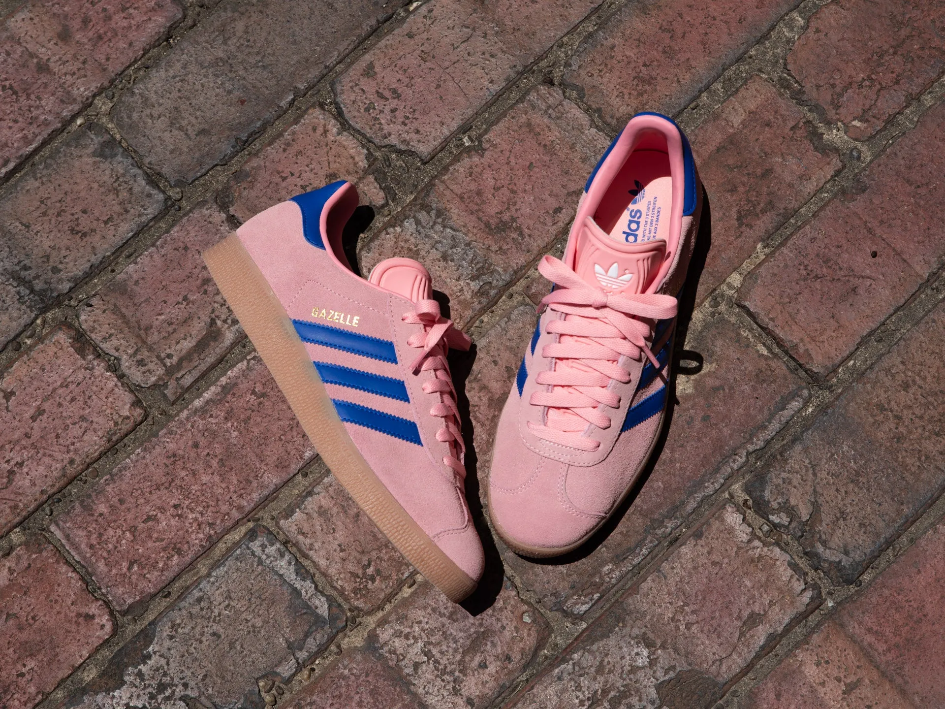 Adidas Gazelle 'Semi Pink Spark/Lucid Blue'