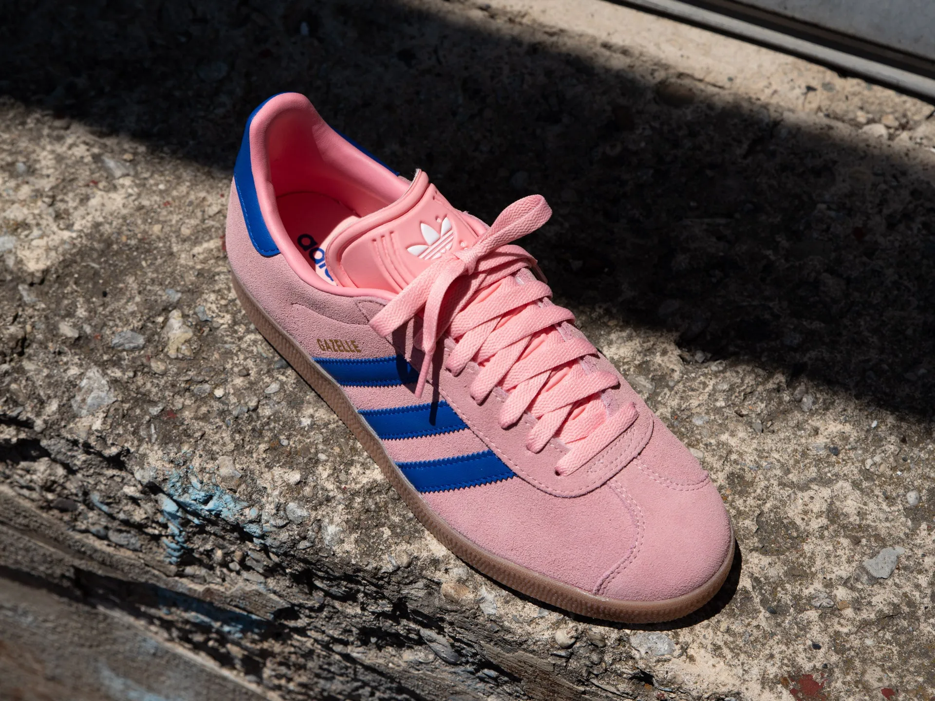 Adidas Gazelle 'Semi Pink Spark/Lucid Blue'