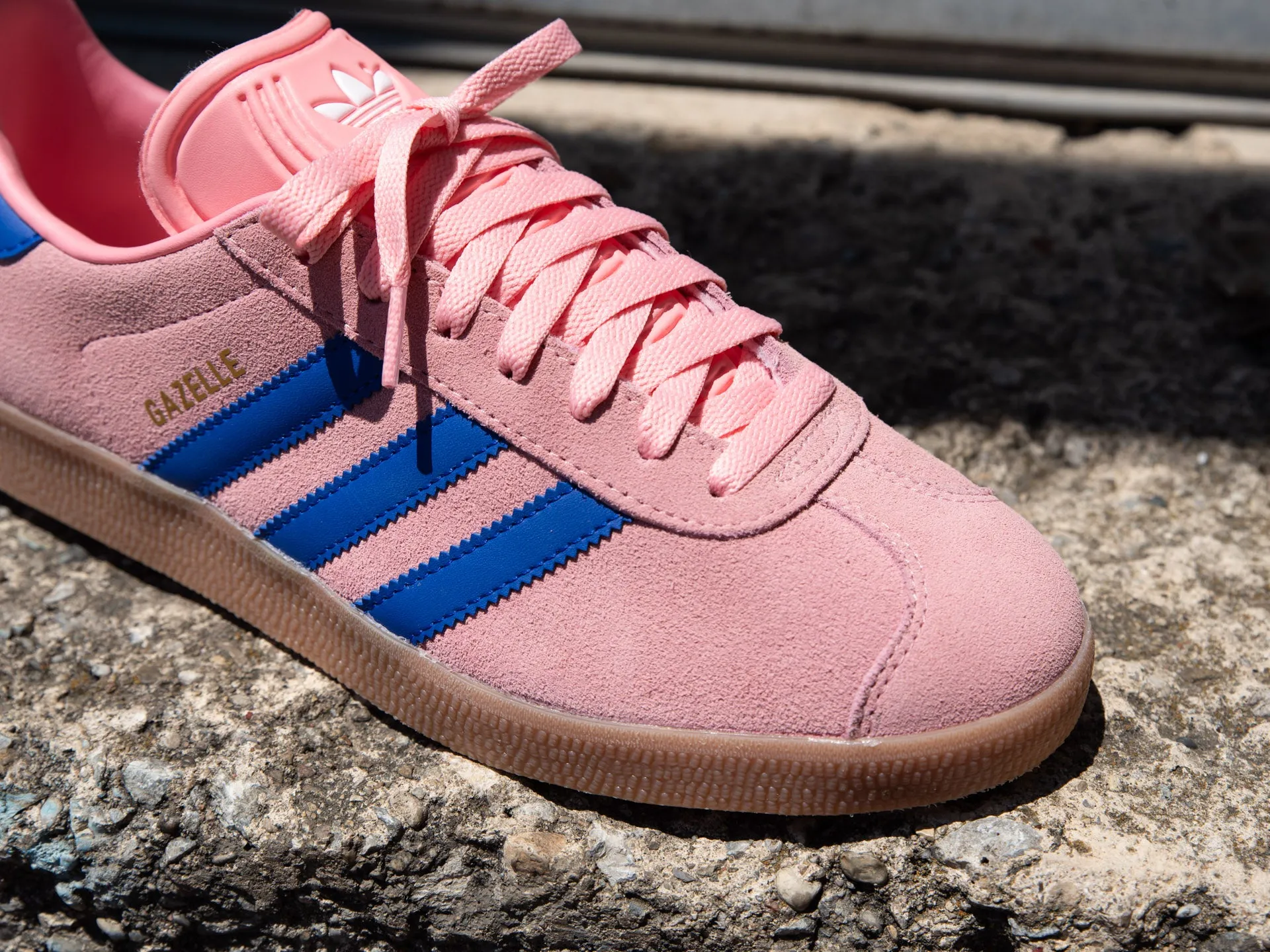 Adidas Gazelle 'Semi Pink Spark/Lucid Blue'