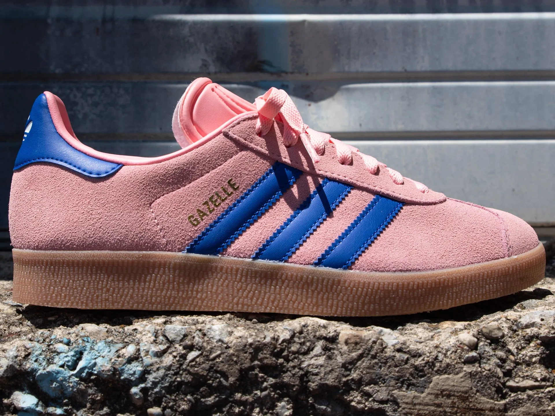 Adidas Gazelle 'Semi Pink Spark/Lucid Blue'