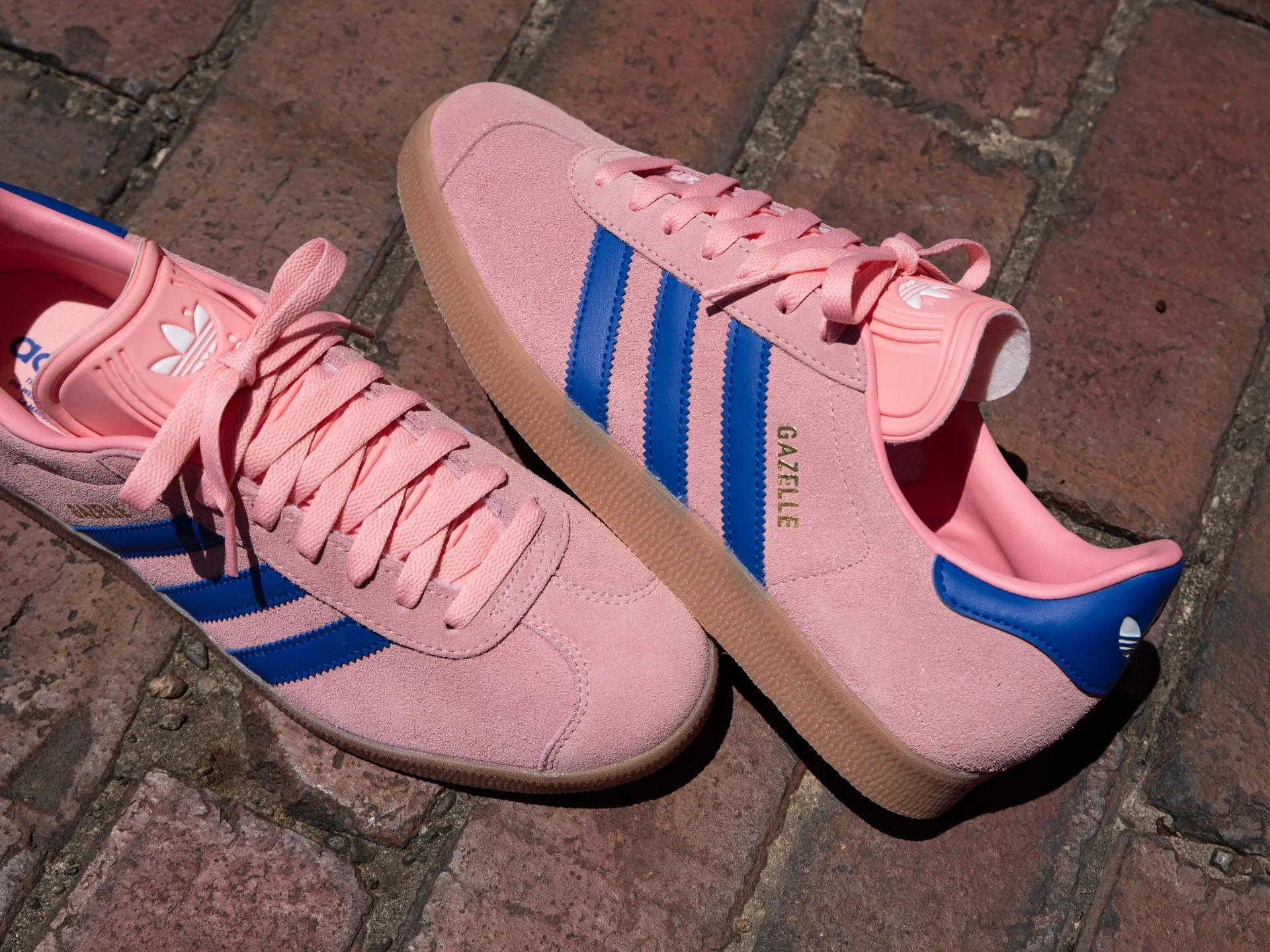 Adidas Gazelle 'Semi Pink Spark/Lucid Blue'