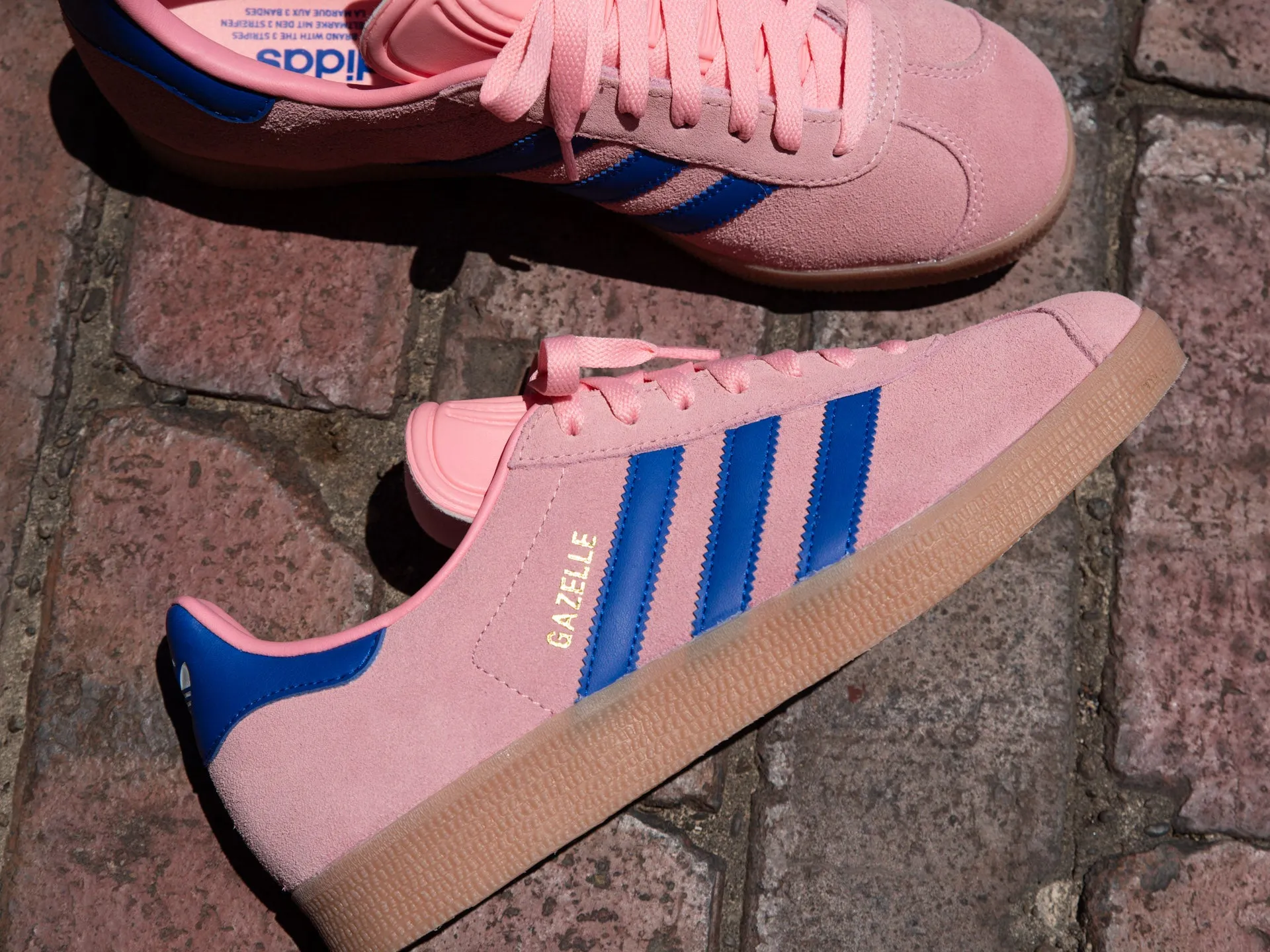 Adidas Gazelle 'Semi Pink Spark/Lucid Blue'