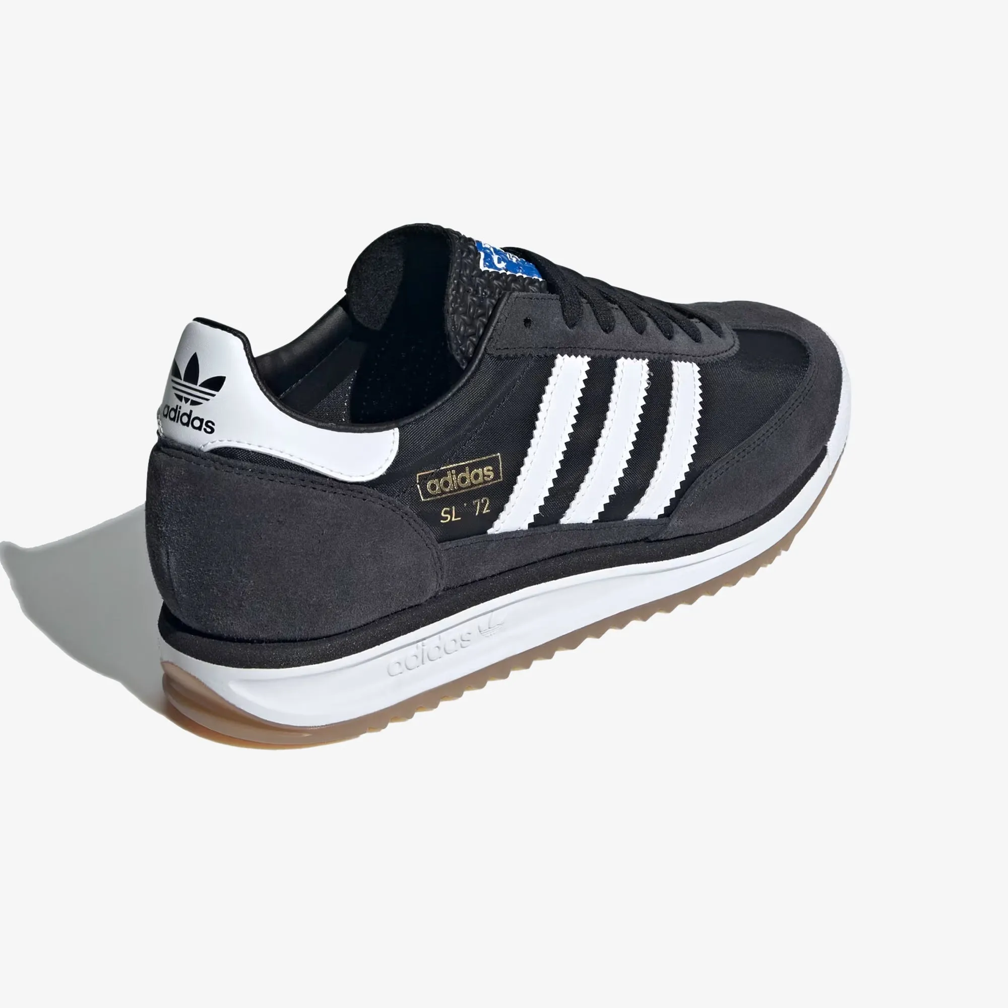 ADIDAS ORIGINALS | SL 72 RS { CORE BLACK/CLOUD WHITE/BLUE