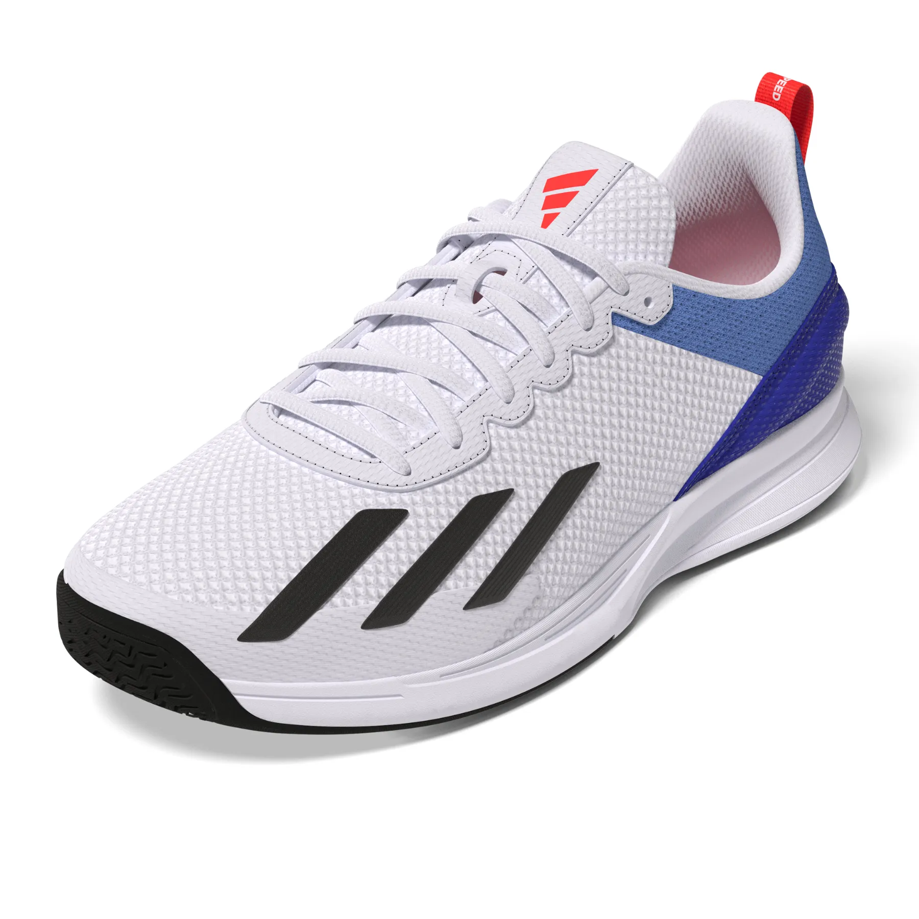 Adidas Performance Court Flash Speed Men Tennis Shoes - Ftw White/Core Black/Core Black