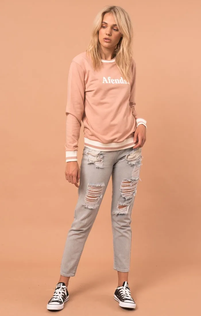 Afends Womens Squad - Crew Neck Sweat