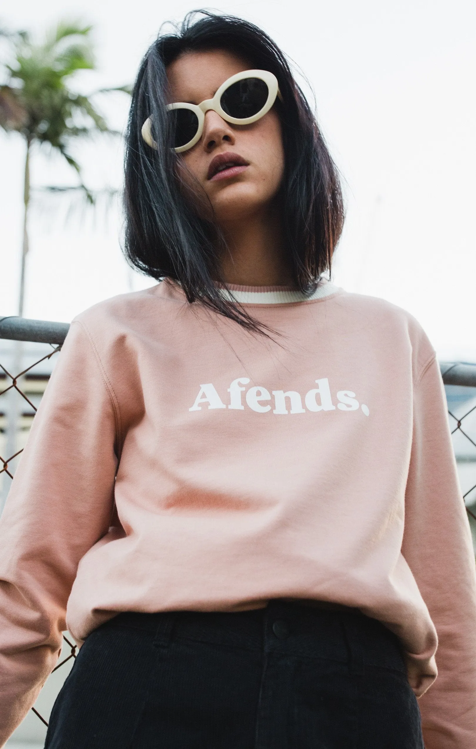 Afends Womens Squad - Crew Neck Sweat