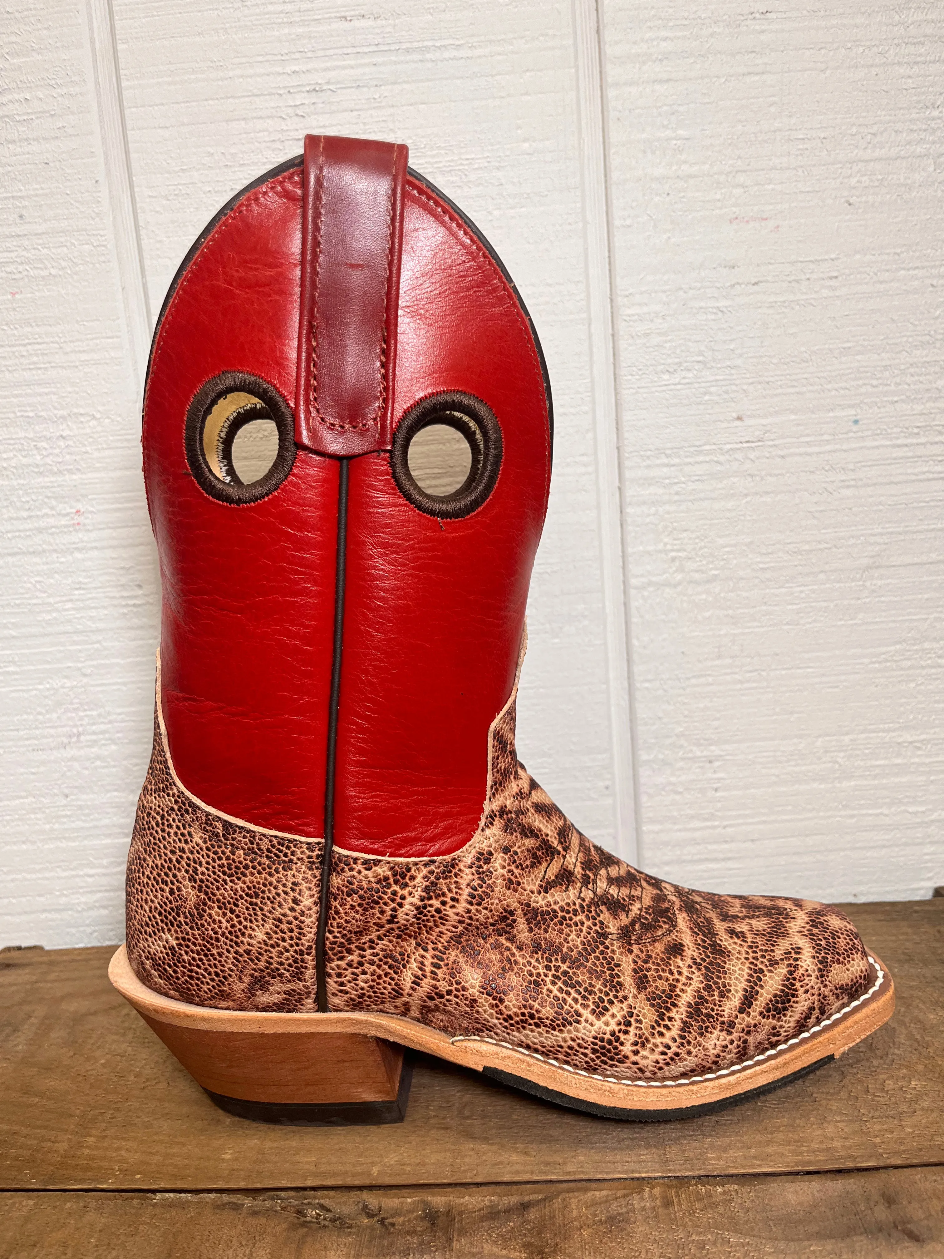 Anderson Bean Women's Terra Vintage Elephant & Tamarillo Absolute 8” Cowgirl Boots 335350