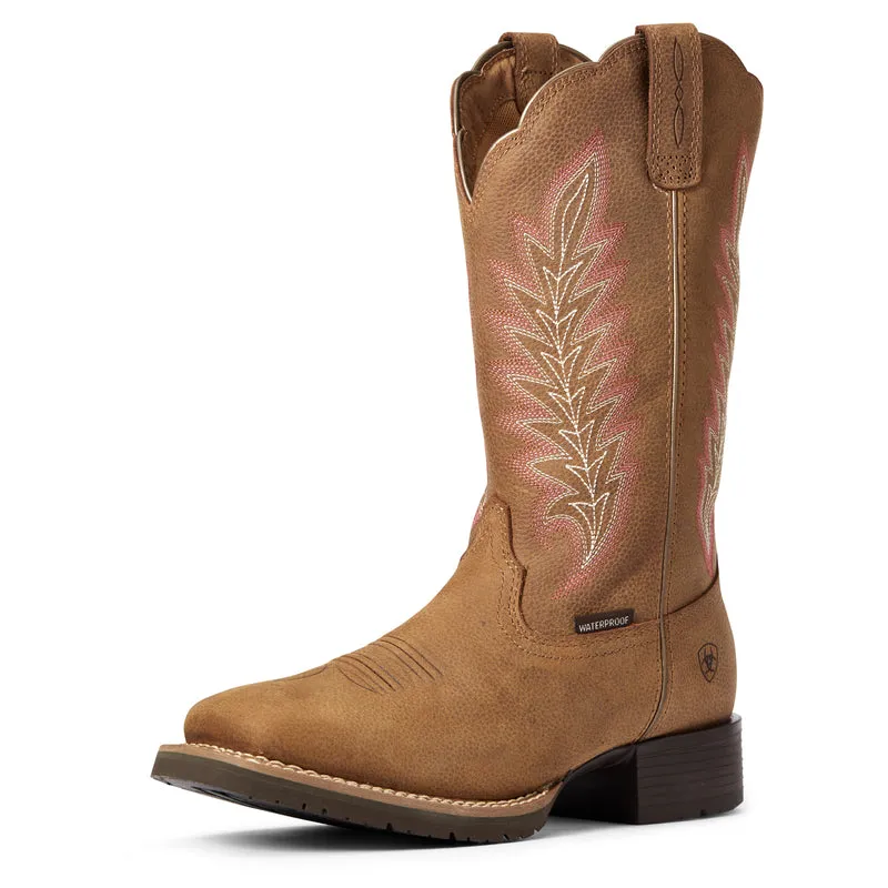 'Ariat' Women's 11" Hybrid Ramble WP Western - Pebble Tan