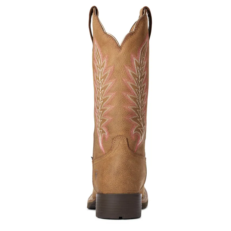 'Ariat' Women's 11" Hybrid Ramble WP Western - Pebble Tan