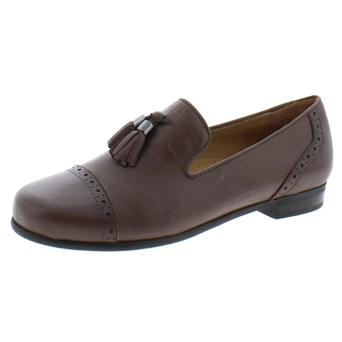 Array Womens Hadley Leather Tassel Loafers