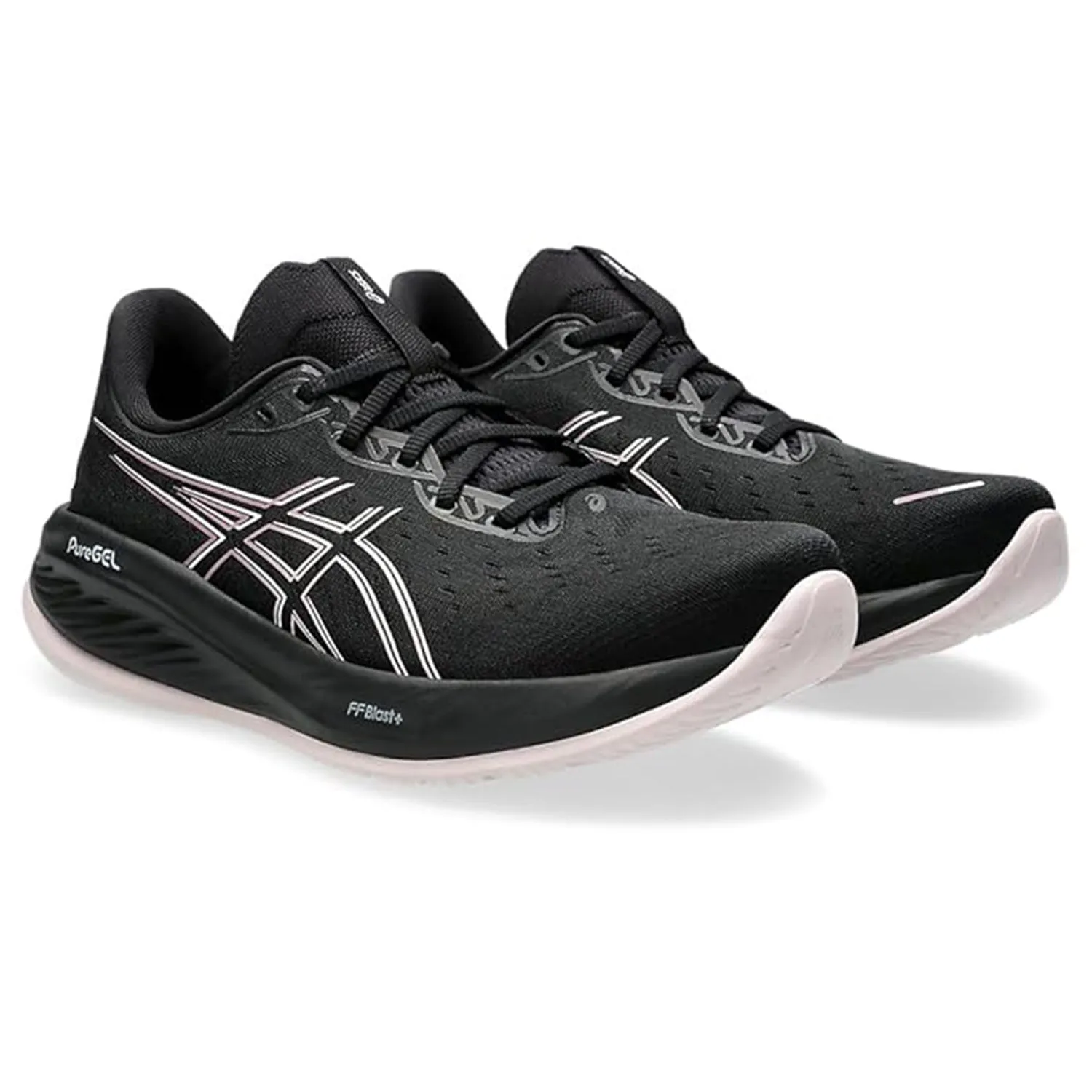 ASICS GEL-CUMULUS 26 Men's Running Shoes - Black/Watershed Rose | Lightweight, Cushioned Running Shoes for Men