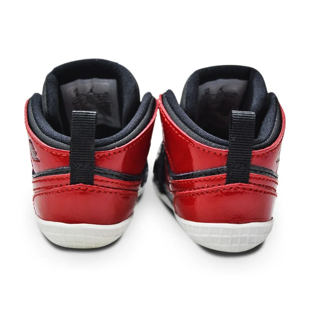 Babies Nike Jordan 1 Crib Bootie  (PS) - AT3745 063- Black Varisity Red White