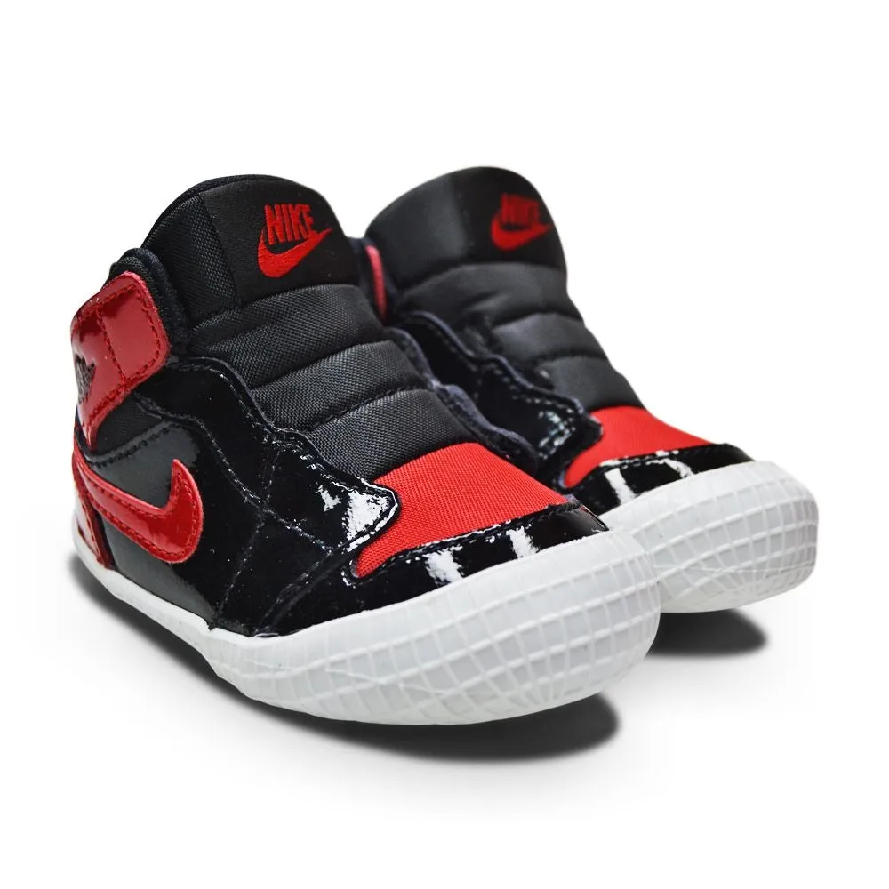 Babies Nike Jordan 1 Crib Bootie  (PS) - AT3745 063- Black Varisity Red White