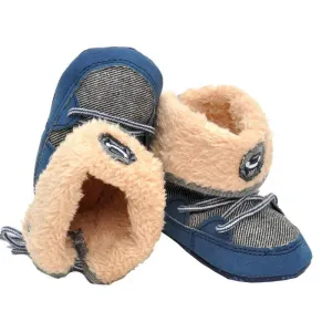 Baby Snow Boots Soft Crib Shoes Toddler Boots children footwear Kids shoes for boys