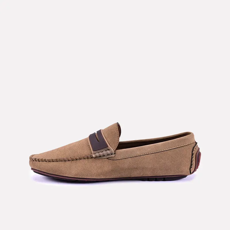 Benedict Mustard Penny Loafers 0130824