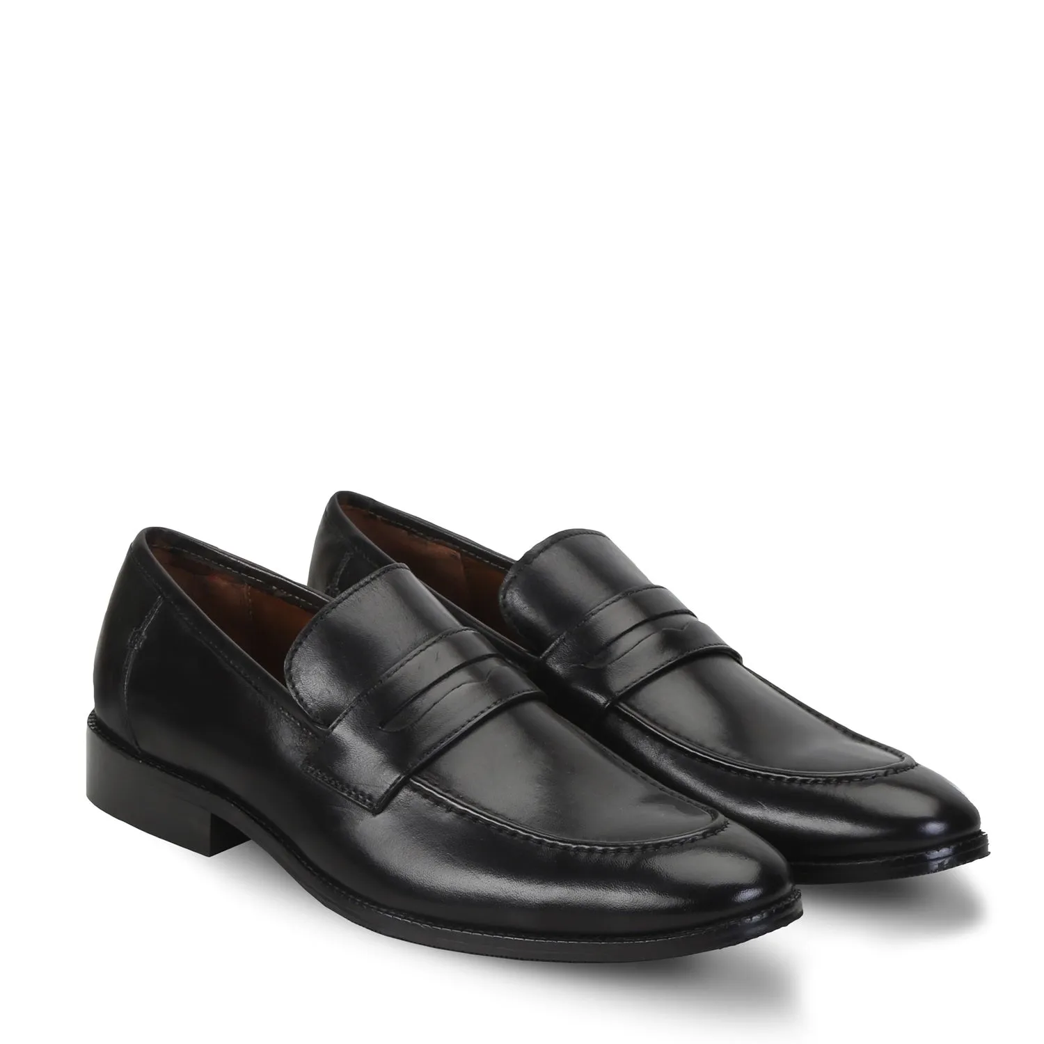 Black Penny Loafers