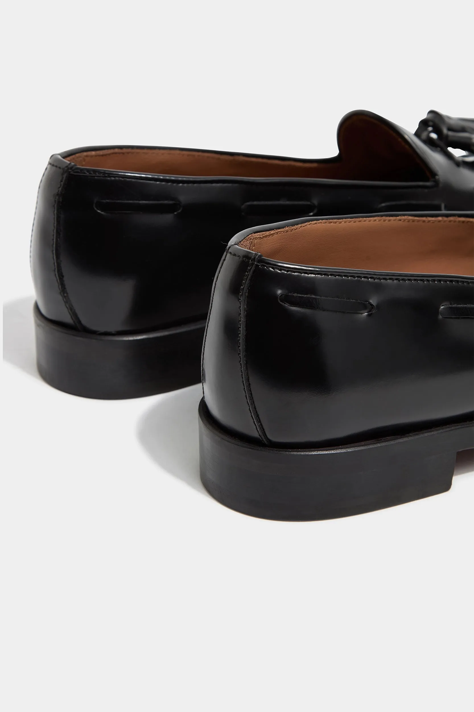 Black tassel loafers - Made In Italy