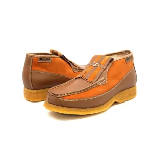 British Walkers Apollo Men's Rust Leather and Suede