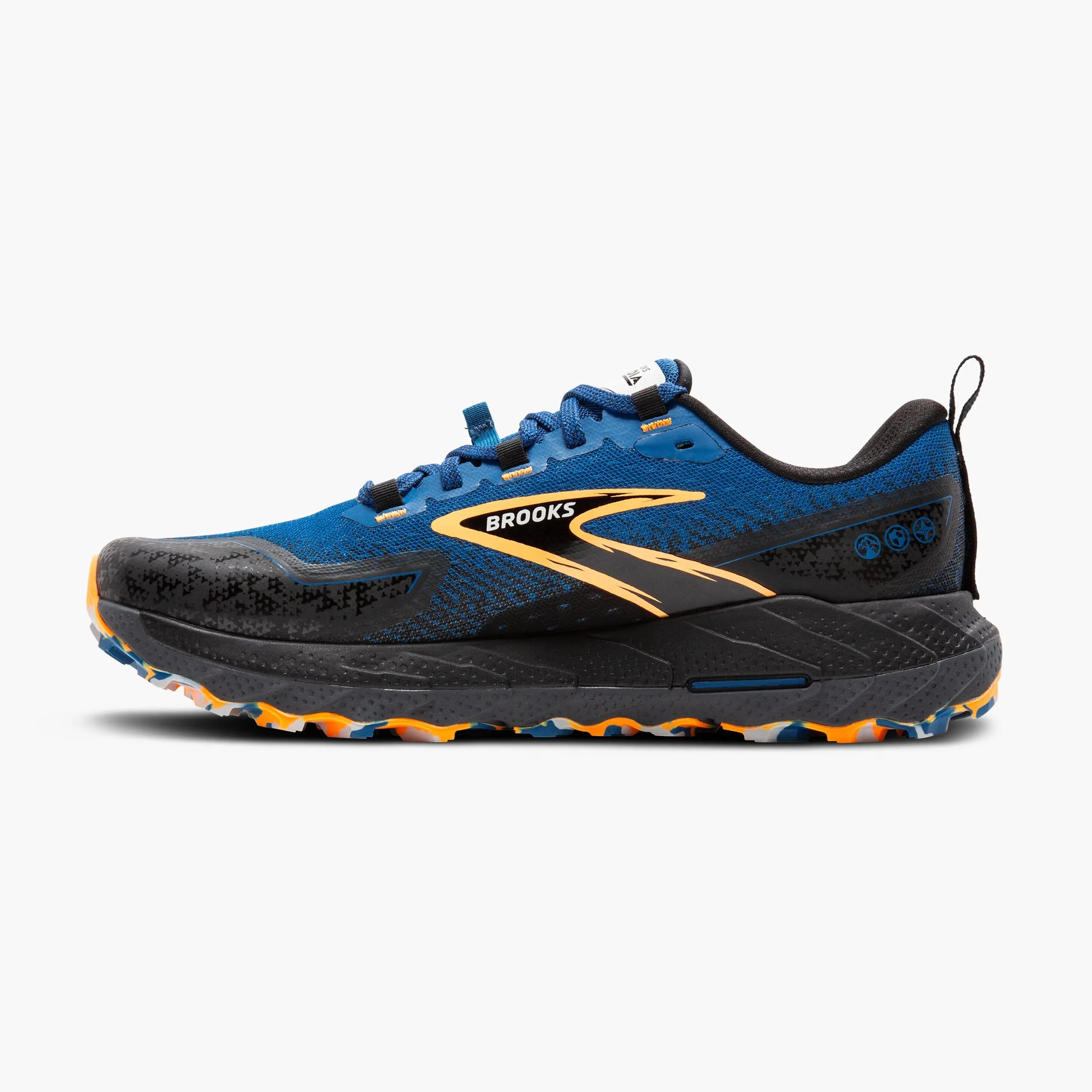 Brooks Cascadia 18 | Blue Sapphire / Black / Orange | Mens