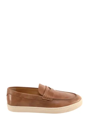 Brunello Cucinelli Round Toe Penny Loafers