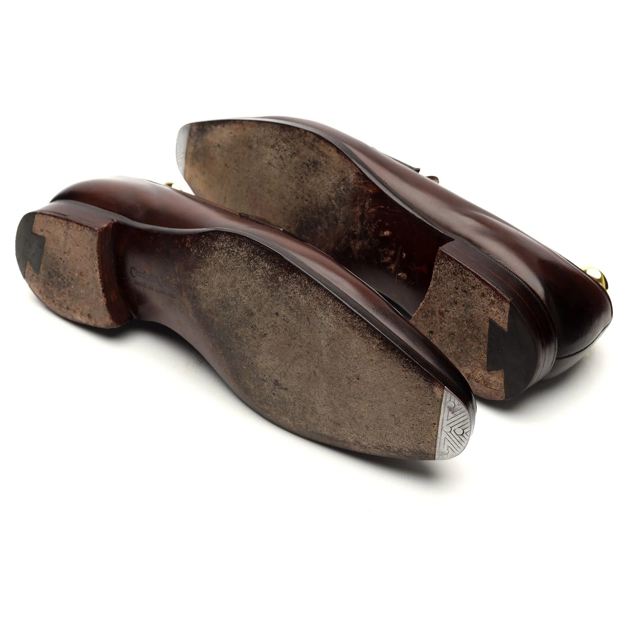 'Bury 2' Dark Brown Leather Loafers UK 7 E