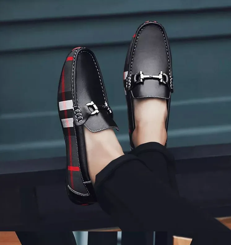 Bxxy's Summer Cool Buckle Loafers for Men