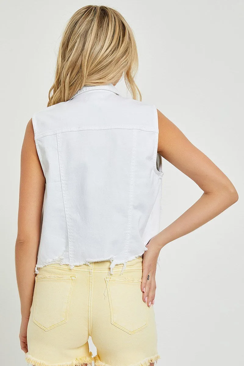 Cara Denim Vest