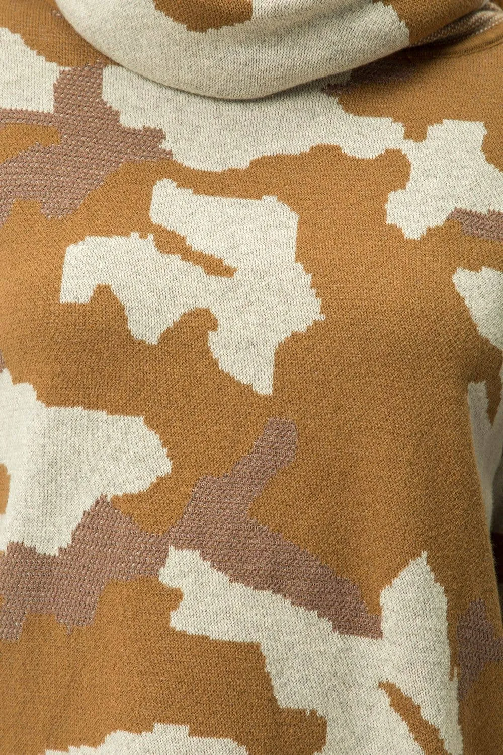 Cate Camo Sweater