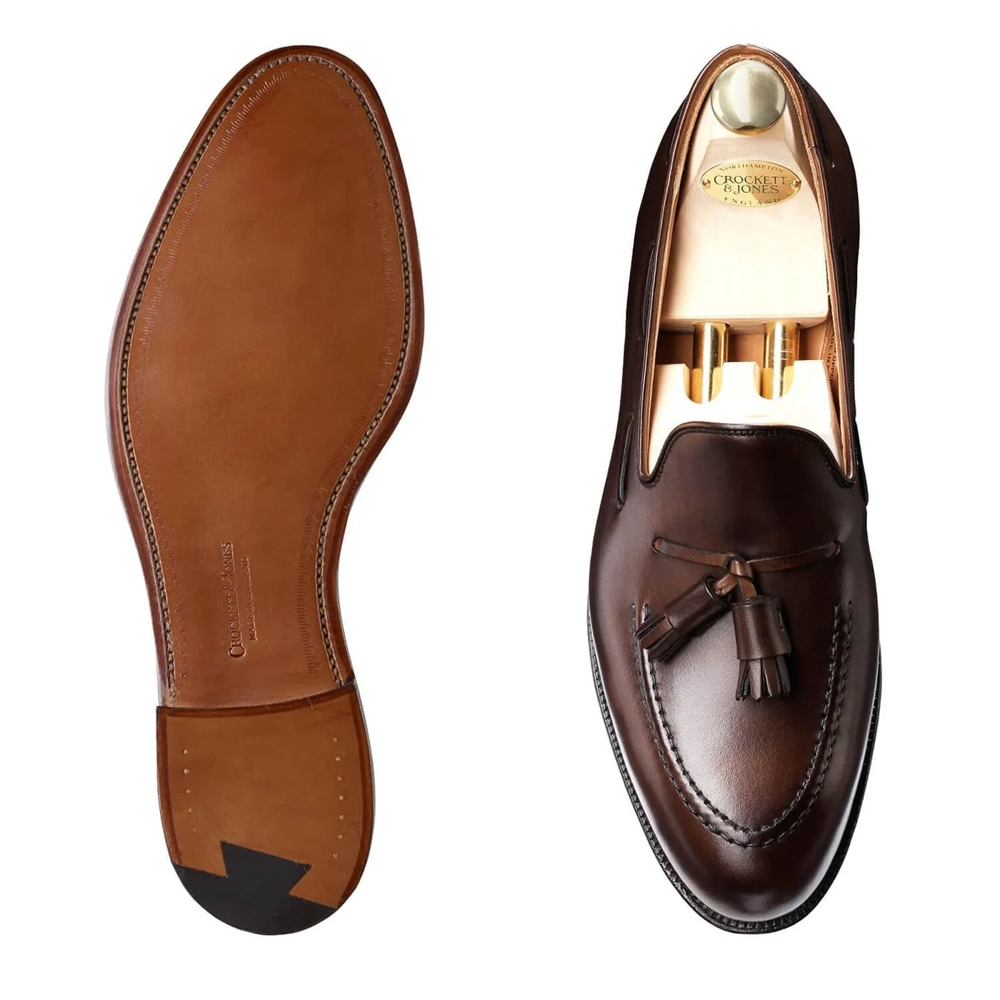 Cavendish Dark Brown Burnished Calf