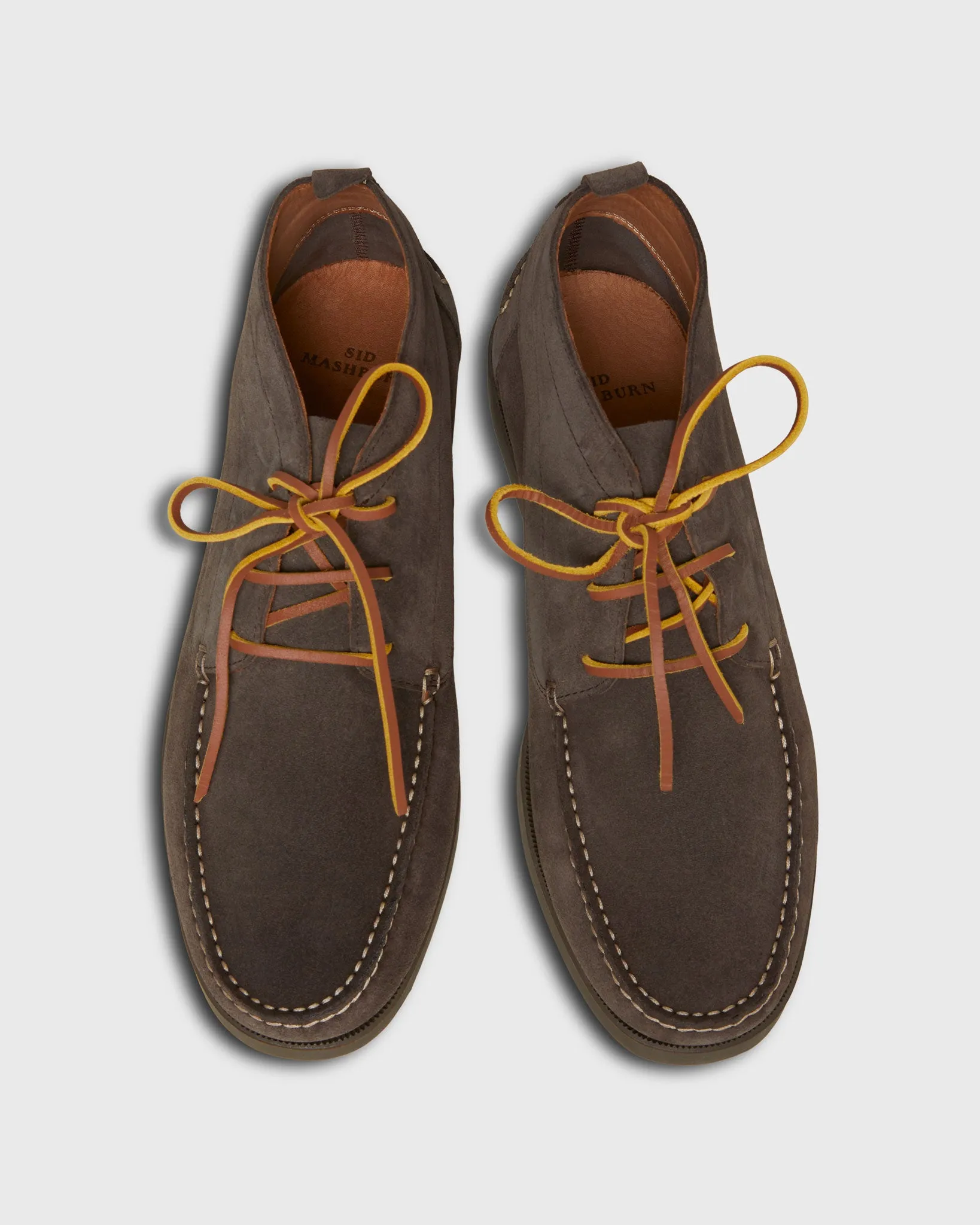 Chukka Camp Moccasin in Chocolate Suede