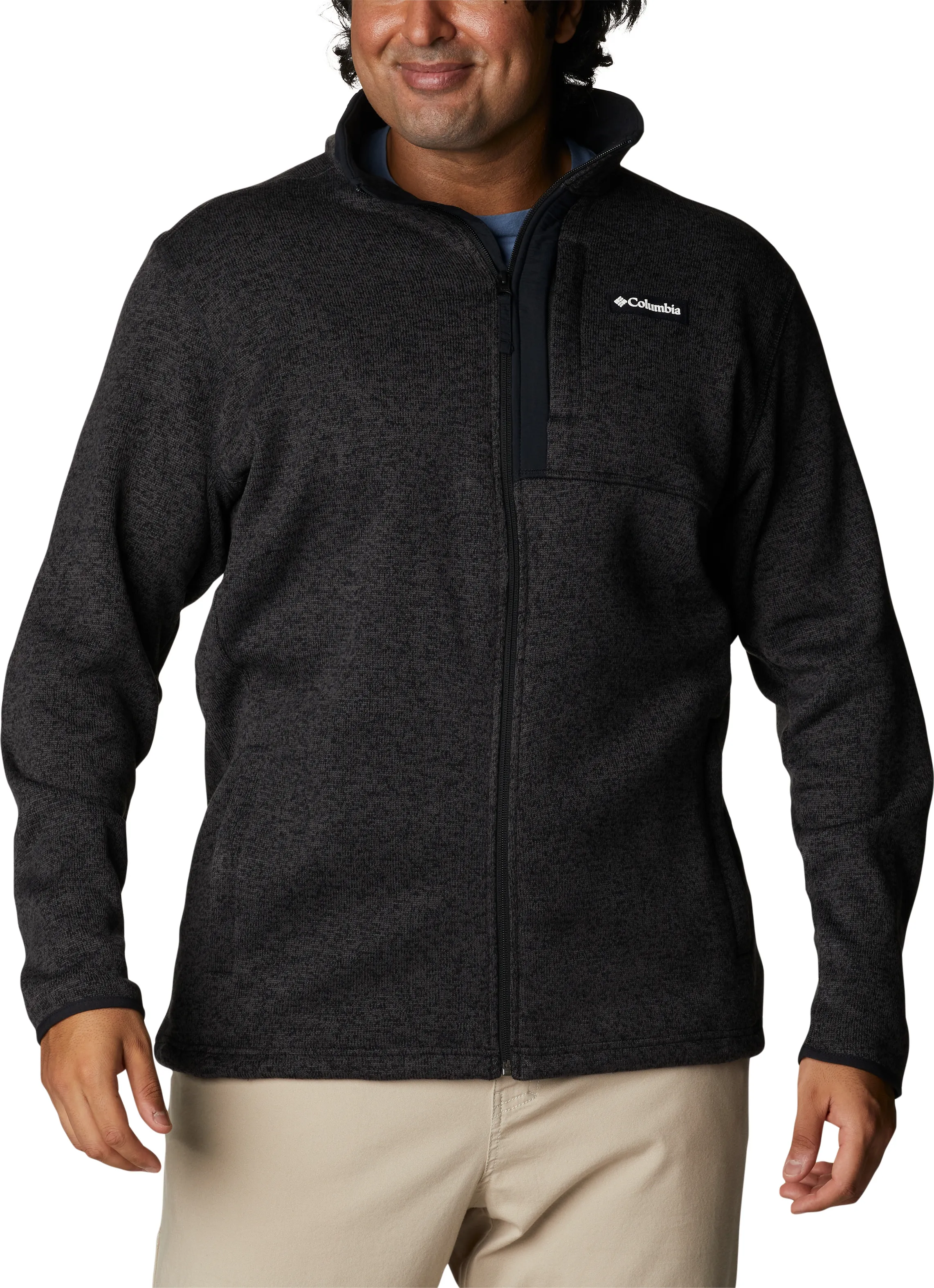 Columbia Men´s Sweater Weather Full Zip Black Heather | Buy Columbia Men´s Sweater Weather Full Zip Black Heather here | Outnorth