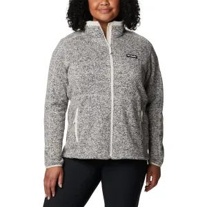 Columbia Women&#x27;s Sweater Weather Full Zip Chalk Heather | Buy Columbia Women&#x27;s Sweater Weather Full Zip Chalk Heather here | Outnorth