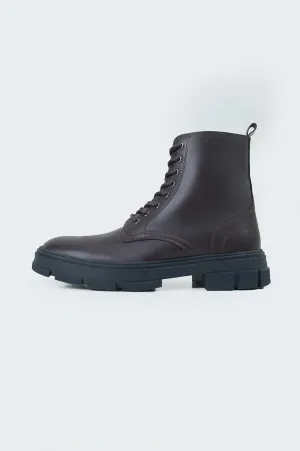 COMBAT LEATHER BOOTS