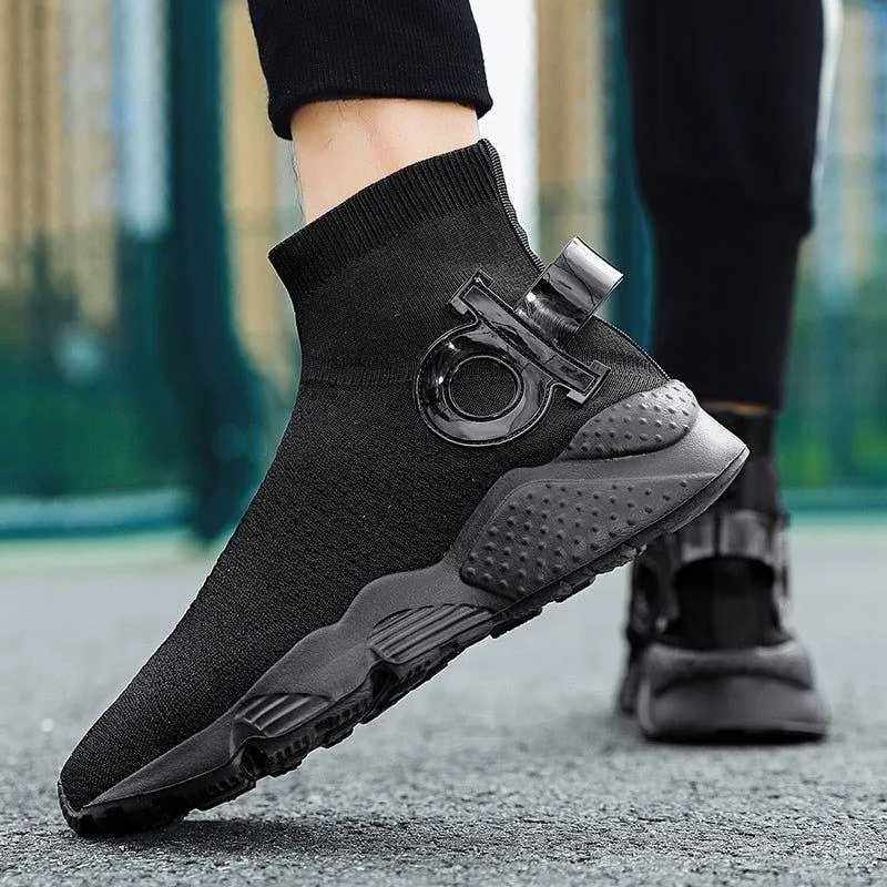 Comfortable Socks Walking Casual Shoes - Men's Lightweight Sneaker MCSS19