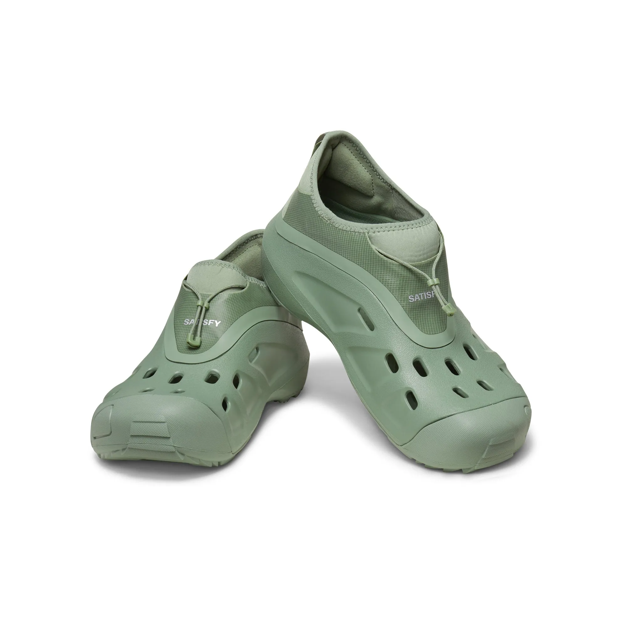 Crocs x Satisfy Quick Trail "Moss" Shoes