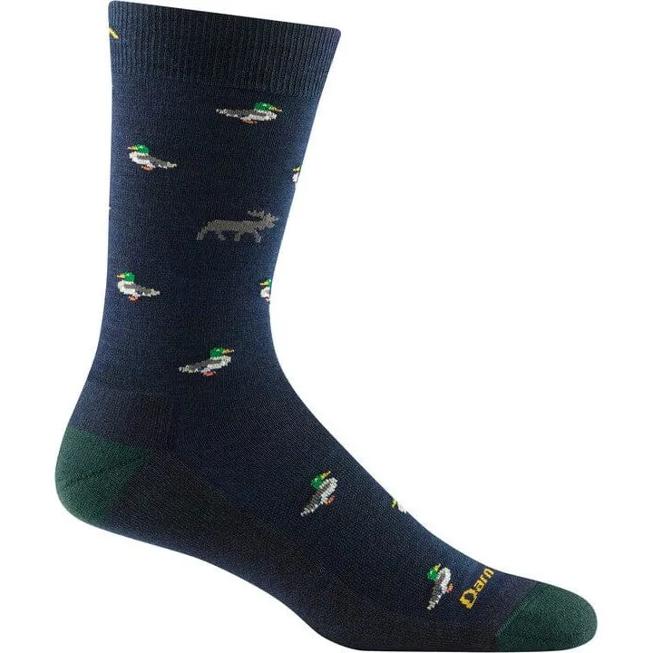 DARN TOUGH DUCK DUCK MOOSE CREW LIGHTWEIGHT LIFESTYLE SOCK MEN'S