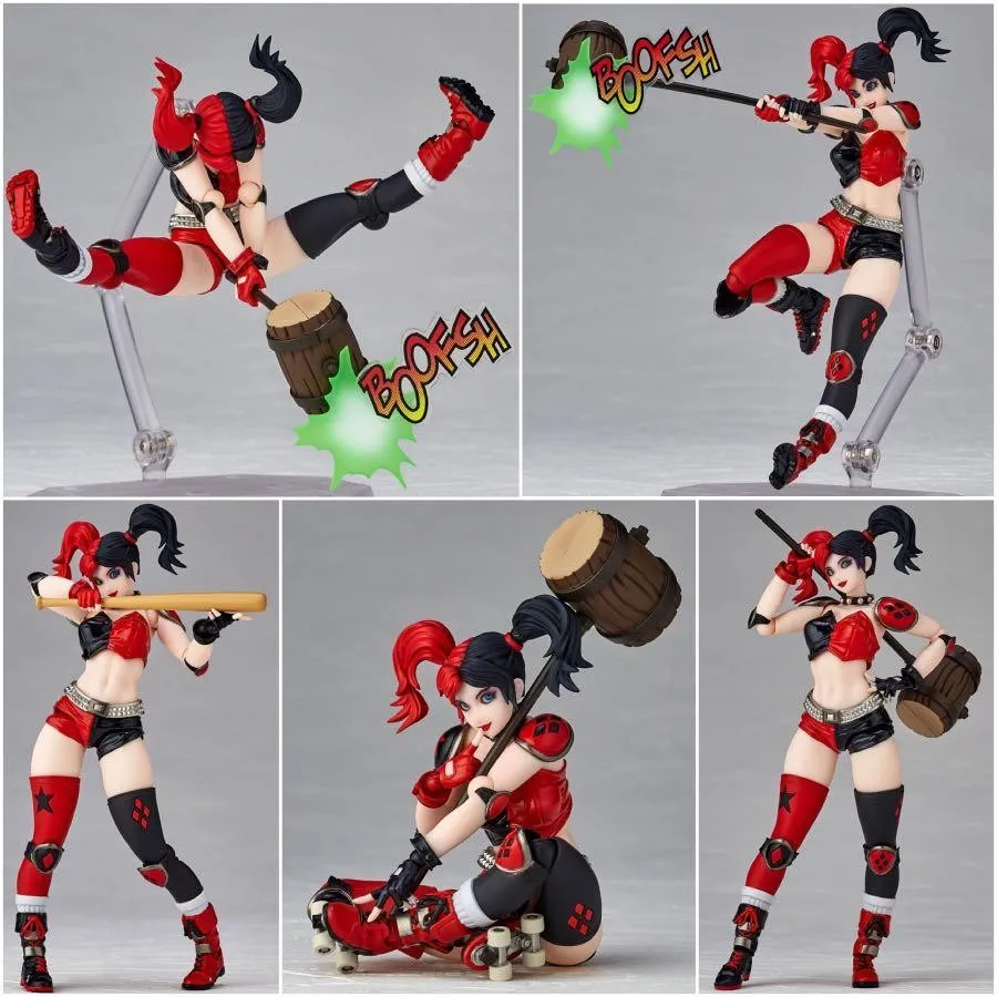 DC Comics Amazing Yamaguchi Revoltech No.015 Harley Quinn