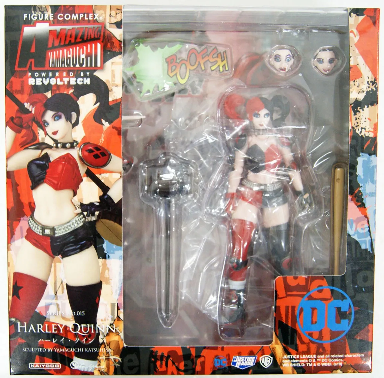 DC Comics Amazing Yamaguchi Revoltech No.015 Harley Quinn