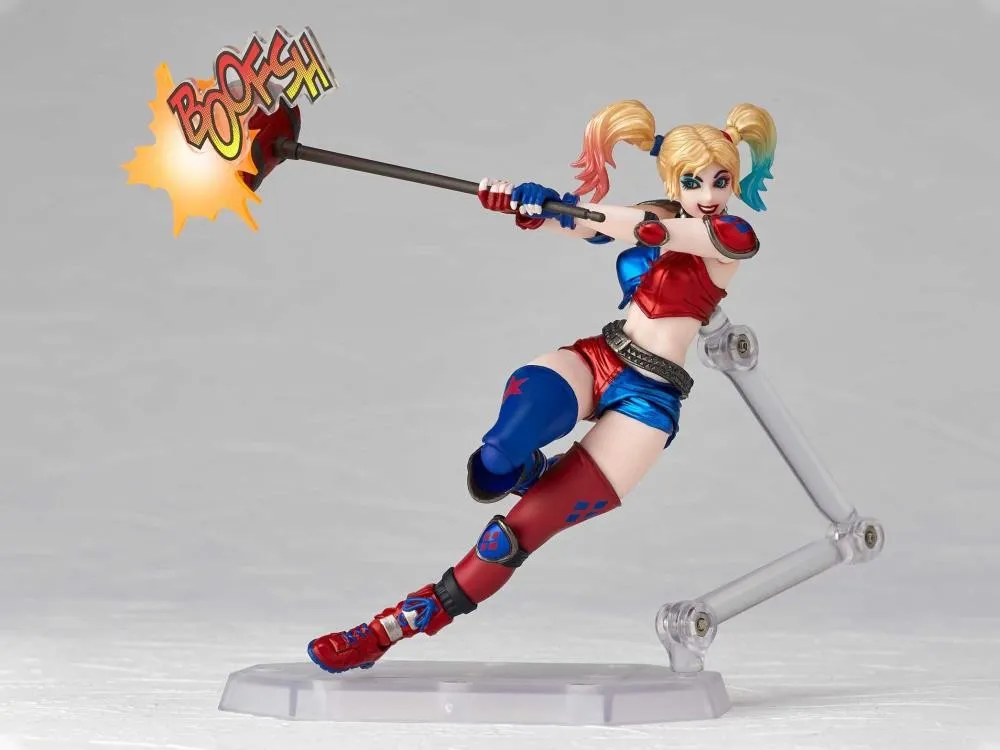 DC Comics Amazing Yamaguchi Revoltech No.015EX Harley Quinn (New Color Ver.)