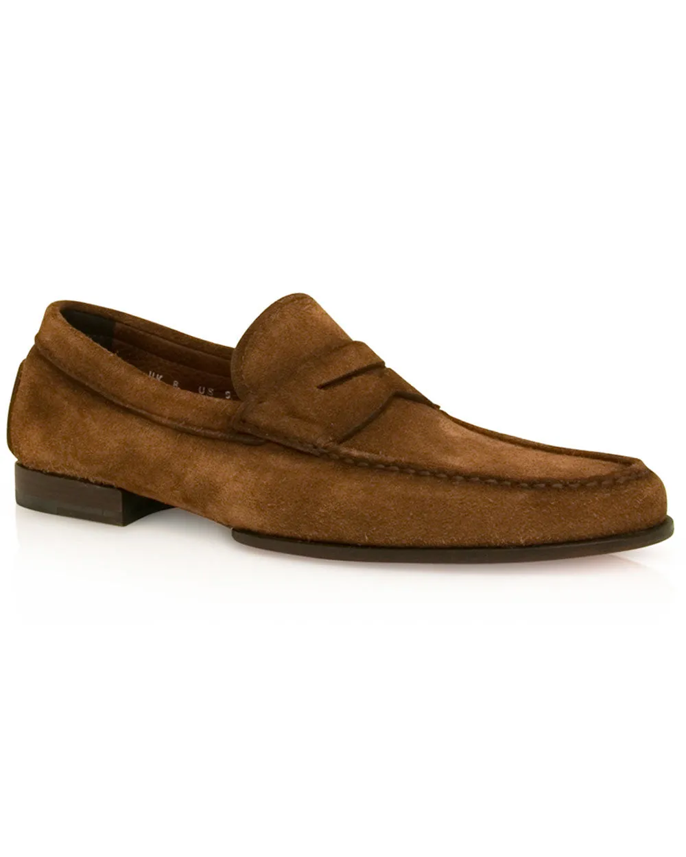 Dousing Suede Loafer in Brown