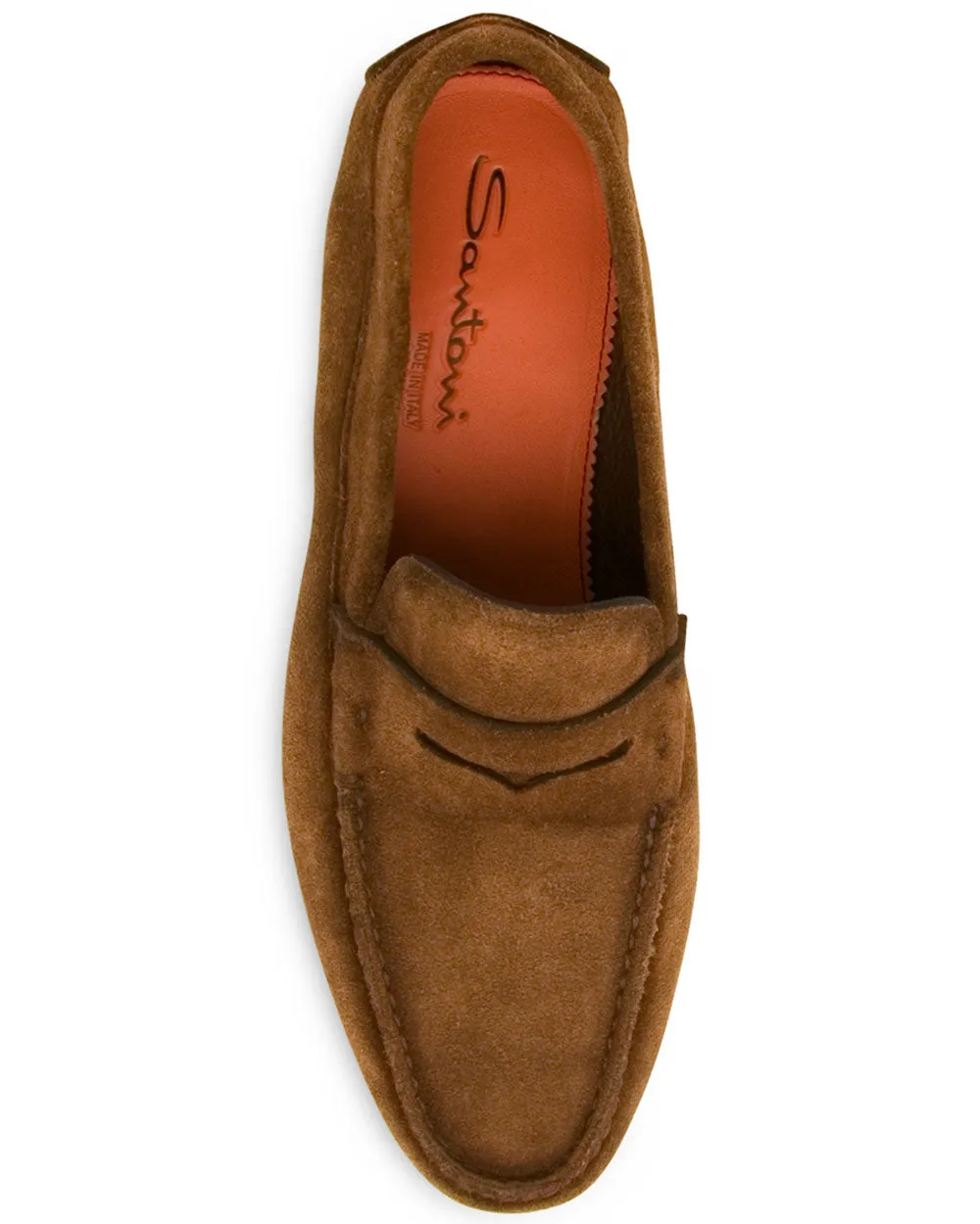 Dousing Suede Loafer in Brown