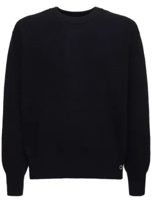 Dunst   Buttoned crewneck unisex sweater 