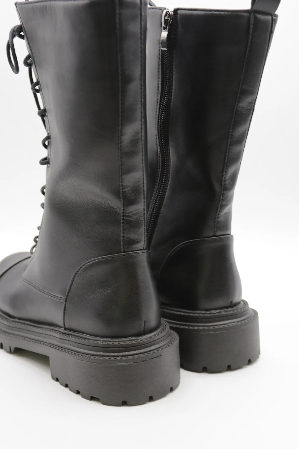 Eda Combat Boots