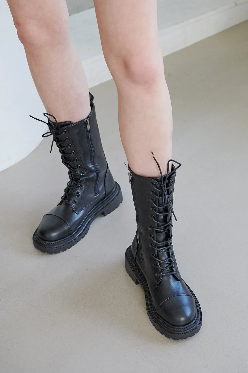 Eda Combat Boots