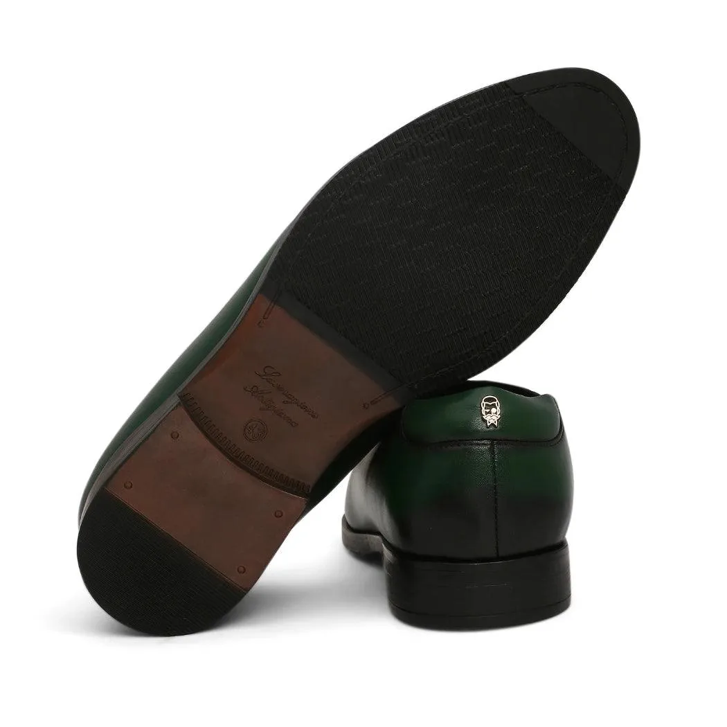 Elbono- Forest Green Penny Slip On